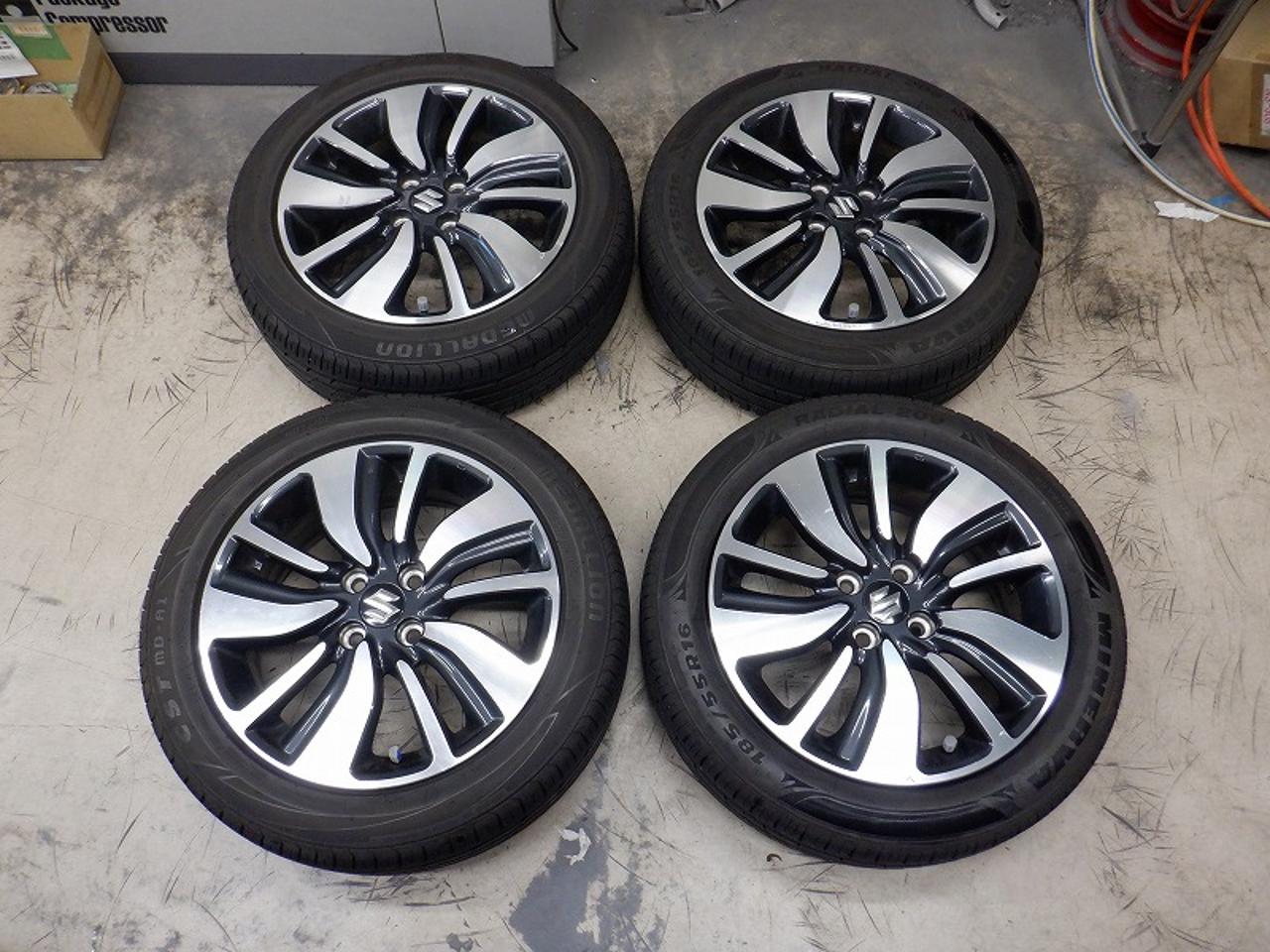 2 Suzuki genuine ZC 83 S Swift RS genuine + MEDALLION CST MD-A1/MINERVA RADIAL 209