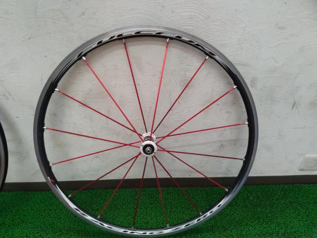 Fulcrum Racing Zero Red Passion 700C アルミホイール前後セット