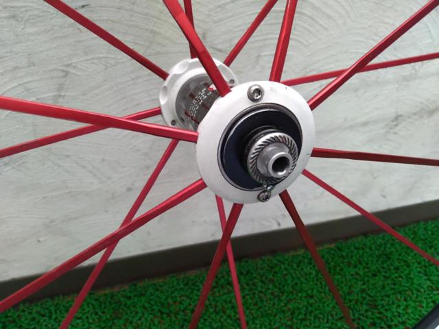 Fulcrum Racing Zero Red Passion 700C アルミホイール前後セット
