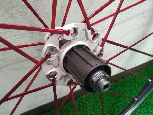 Fulcrum Racing Zero Red Passion 700C アルミホイール前後セット