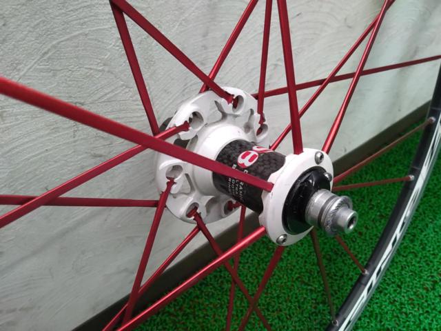 Fulcrum Racing Zero Red Passion 700C アルミホイール前後セット