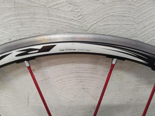 Fulcrum Racing Zero Red Passion 700C アルミホイール前後セット