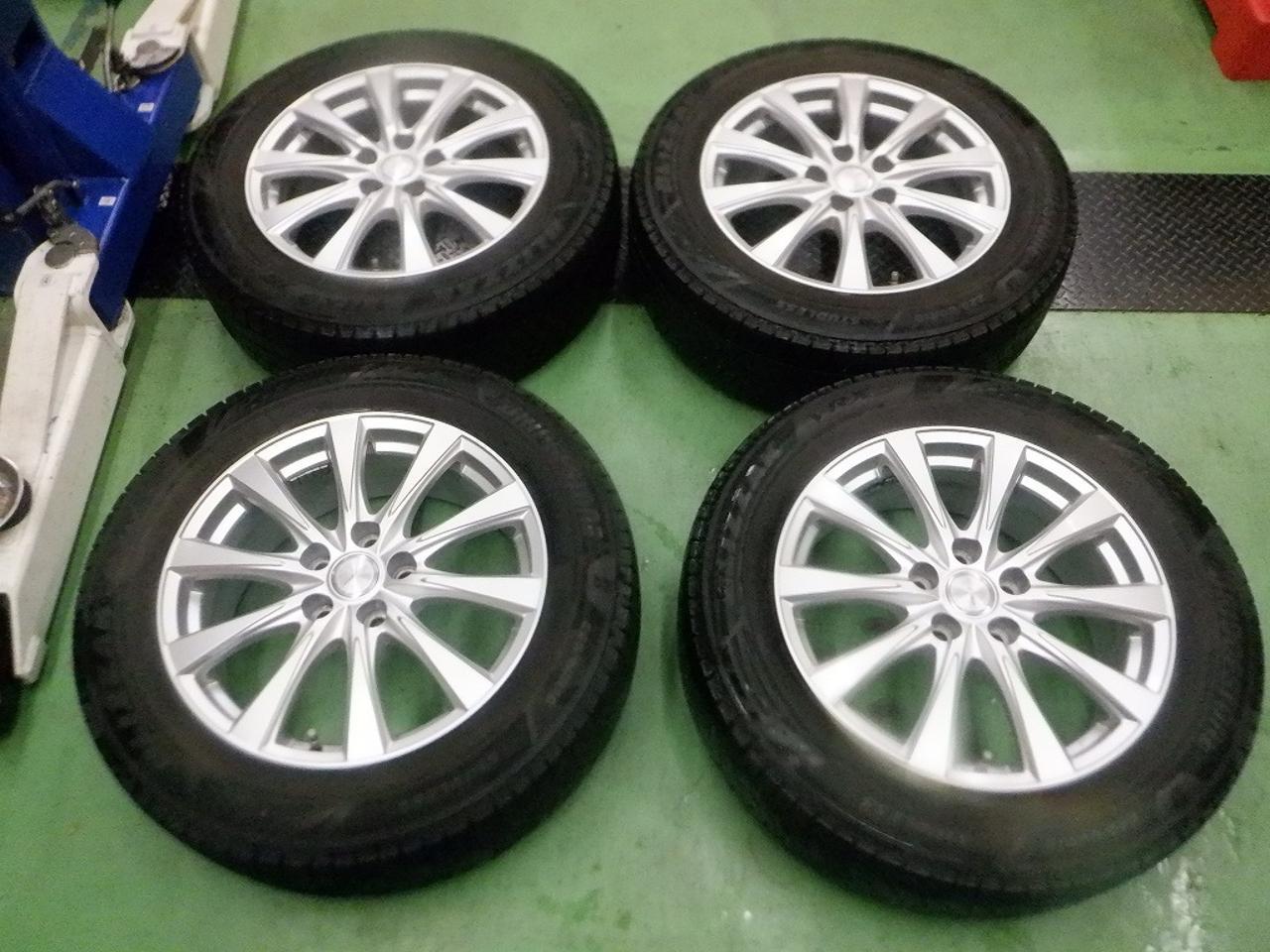 9weds JOKER 10-spoke wheel + BRIDGESTONE BLIZZAK VRX3