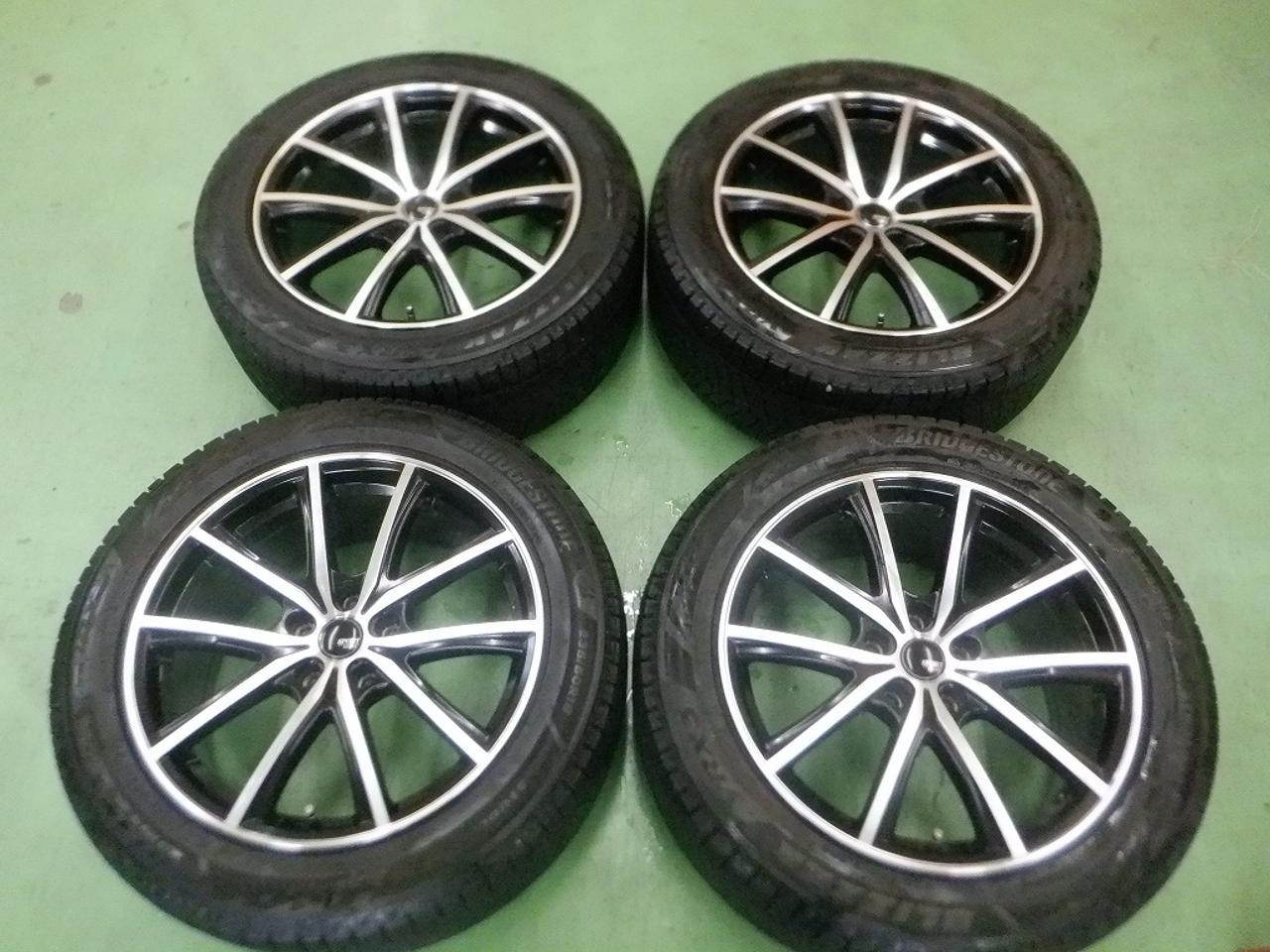 6KRONE SPORT 10-spoke wheel + BRIDGESTONE BLIZZAK VRX3