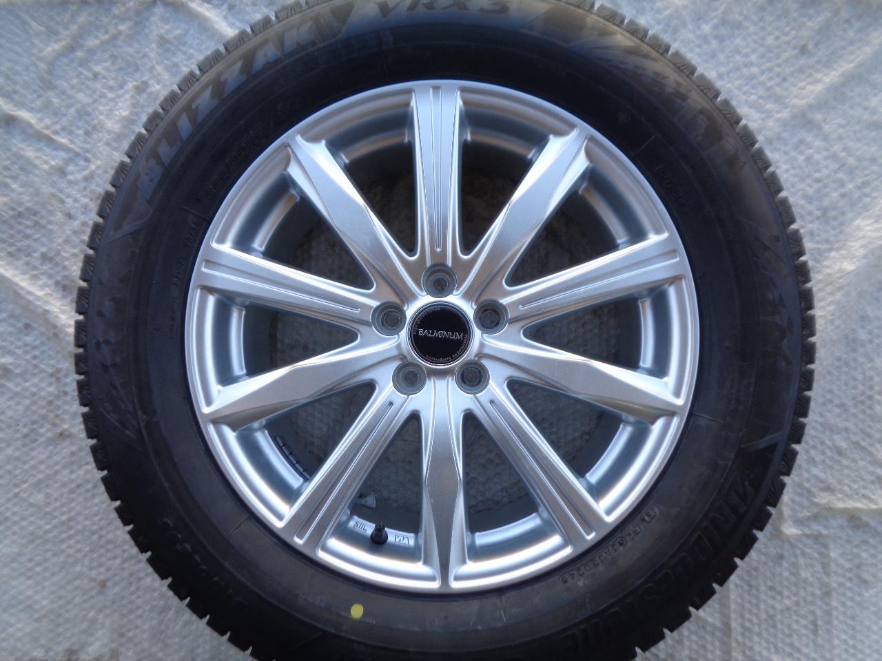 BRIDGESTONE BALMINUM KR10 + BRIDGESTONE BLIZZAK VRX3