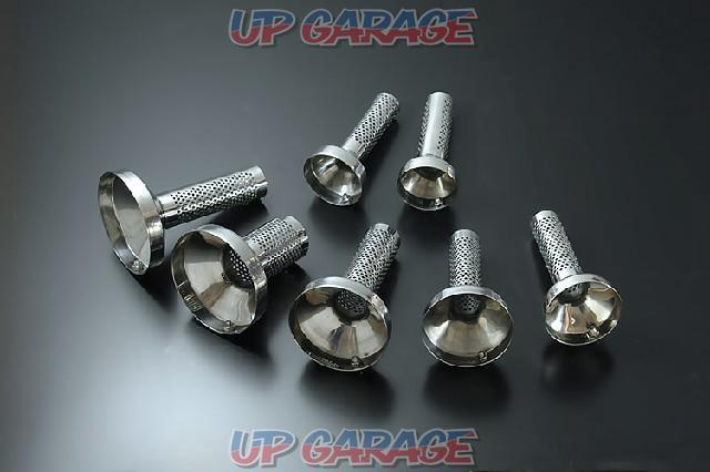 JDM パンチングインナーサイレンサー グラスウール+ステンレスワイヤー付きセット 115Φ JISP-115N