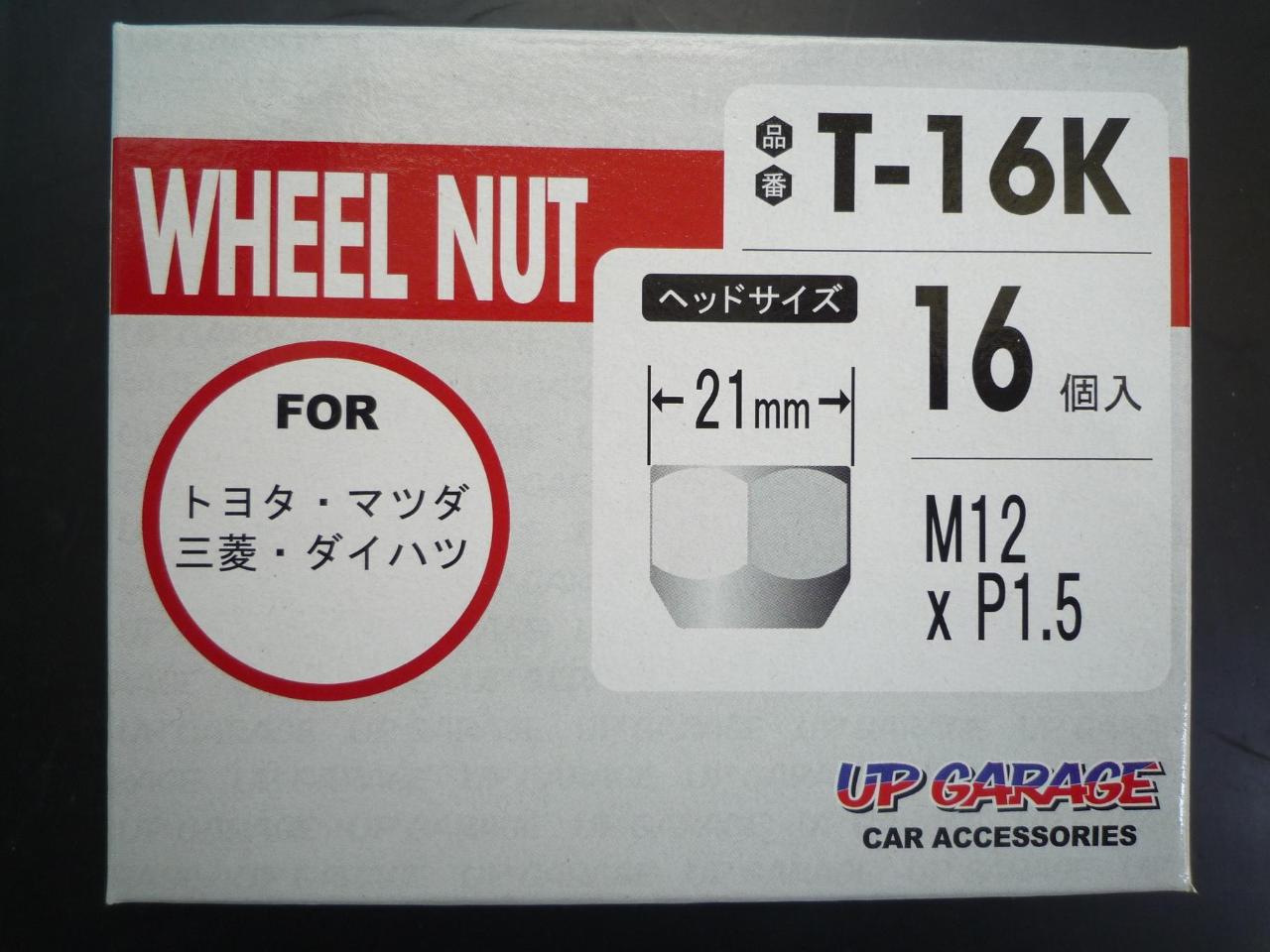 UPG Original
Nut
T-16K
M12 × 1.5
21 penetration
16 12pcs