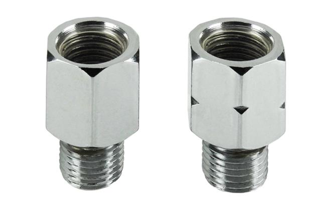 NBS
Plated mirror 10mm reverse screw adapter (for Yamaha) L / R
[6025]