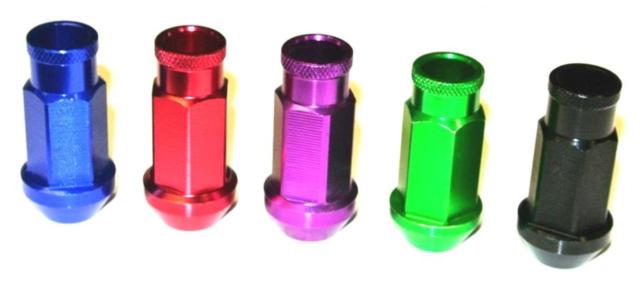 AQUA
CLAZE
Aluminum racing nut
Red
M12 × P1.5
4 pieces set
9215-1