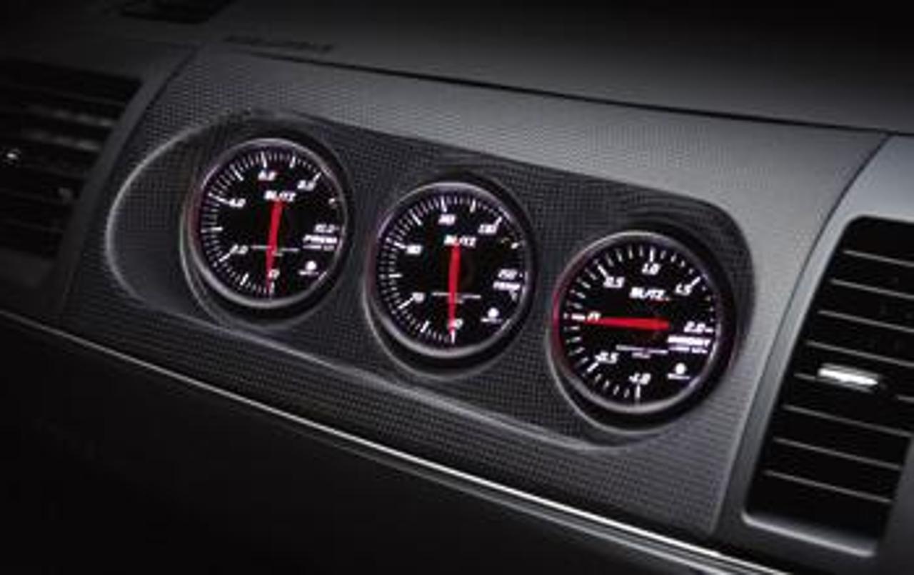 BLITZ RACING METER PANEL Φ52 Meter set for CZ4A carbon [19166] | New ...