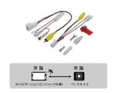 ENDY(エンディ) EVC-811T バックカメラ接続ケーブルトヨタ車用