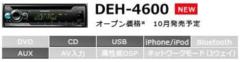 carrozzeria
DEH-4600
CD / USB / tuner main unit
