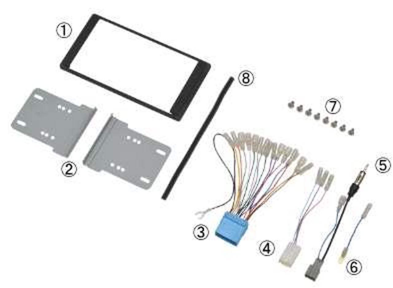 NITTO (Nitto Kogyo)
NKK-S83D
Audio mounting kit
