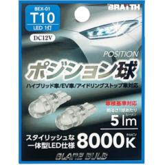 BRAITH(ブレイス) BEX-01 LEDポジションキュウ 1トウ T10