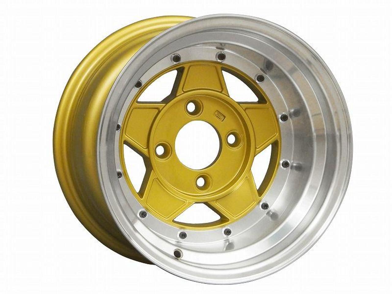 COLIN(コーリン) FOCUS RACING FIVE(フォーカス レーシング ファイブ) 9Jx14-25 114.3-4H GOLD ...