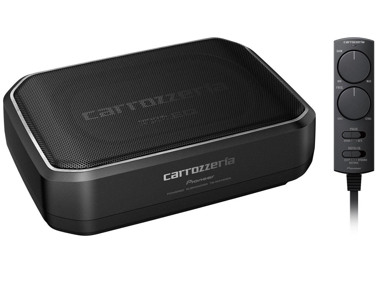 carrozzeria
TS-WX140DA
20cm × 13cm powered subwoofer