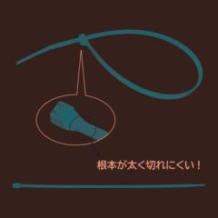 ダイシン DSCT-150B ケーブルタイ 150mm 100本入り