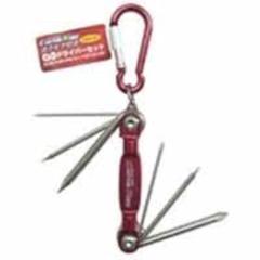 トヨミツ CDR-61 カラビナ付きドライバーセット