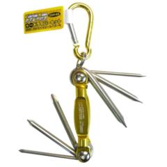 トヨミツ CDR-66 カラビナ付きドライバーセット