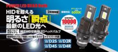 RG RACING GEAR RGH-P912 POWER LED HEAD BULB 純正HID→LED D2S 6000K 車検対応品
