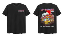 UPGARAGE オリジナルTシャツ ブラック 1号店/AE86/富士 ブラック XL