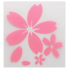 東洋マーク 一般ステッカー 桜 (ピンク) Z-3490