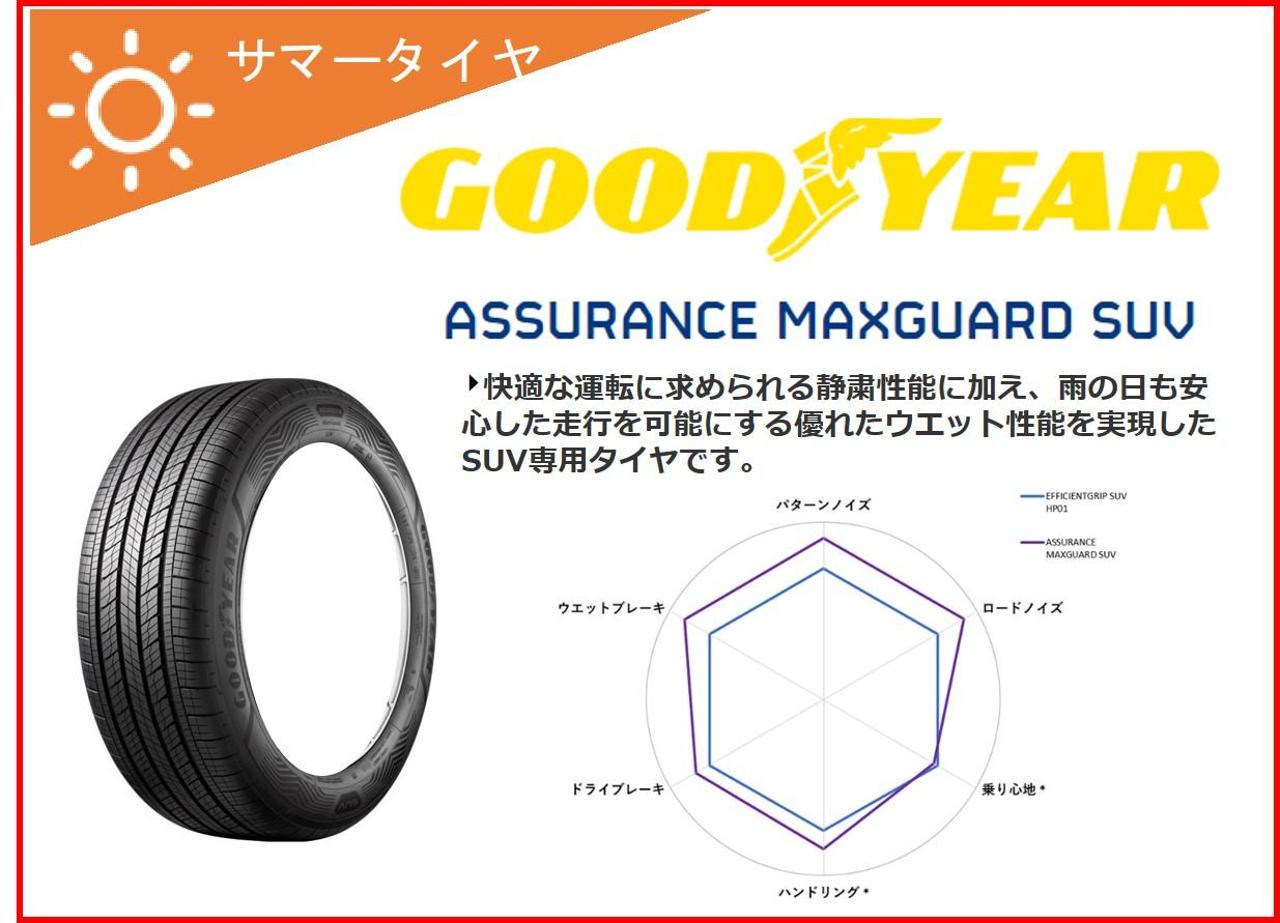 GOODYEAR (Goodyear)
ASSURANCE
MAXGUARD
SUV
215 / 60R17
96H[05628186]