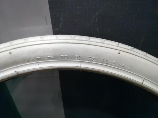 DURO HF-160A-WH SUNNY 20x1.75(47-406) チューブドタイヤ ホワイト