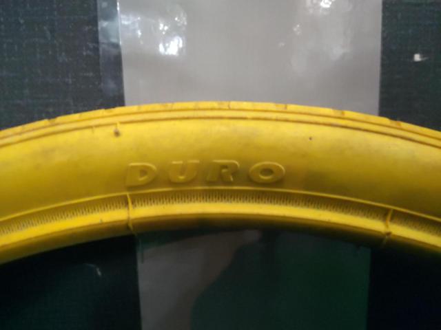 DURO HF-160A-YE SUNNY 20x1.75(47-406) チューブドタイヤ イエロー