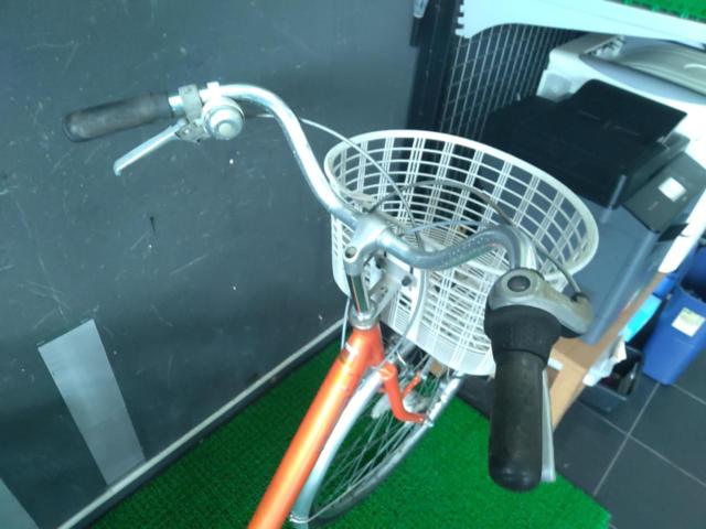 CBA ALDUETTE 26インチ 内装3段変速 シティサイクル オレンジ ※前タイヤヒビ割れ大・全体的に錆多数・後ブレーキワイヤーほつれ・サドル破れ・グリップ劣化