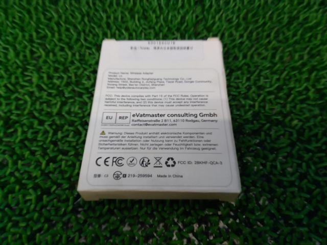 メーカー不明 WIRELESS ADAPTER ワイヤレスカープレイ