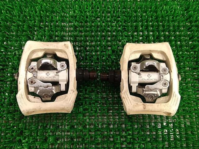 【わけあり現状販売】SHIMANO PD-T400 SPDペダル ホワイト