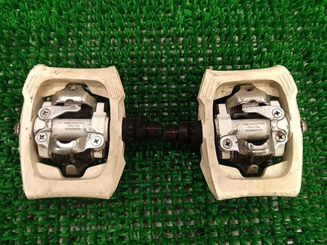 【わけあり現状販売】SHIMANO PD-T400 SPDペダル ホワイト