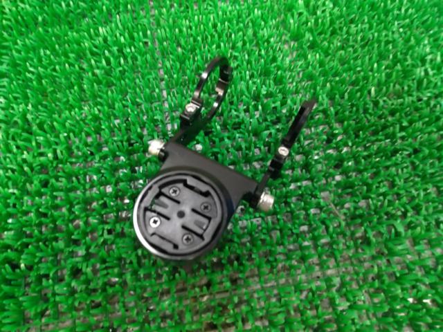 【レックマウント】両アームタイプ サイクルコンピュータマウント ブラック