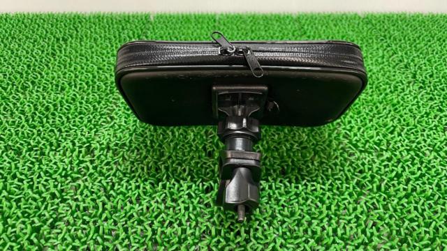 【汎用】メーカー不明 ハンドルクリップ付き防水スマホホルダー