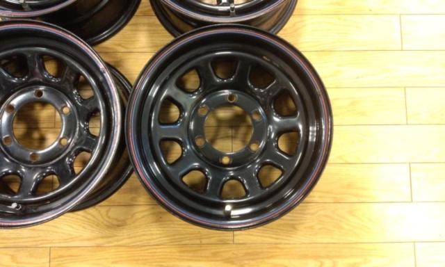 DAYTONA ブラックスチールホイール ★15インチ★