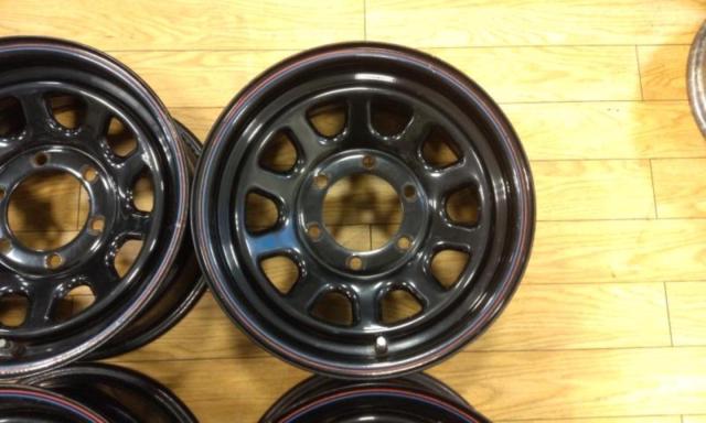 DAYTONA ブラックスチールホイール ★15インチ★