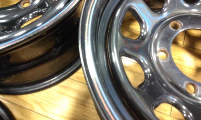 DAYTONA ブラックスチールホイール ★15インチ★