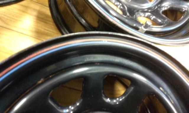 DAYTONA ブラックスチールホイール ★15インチ★