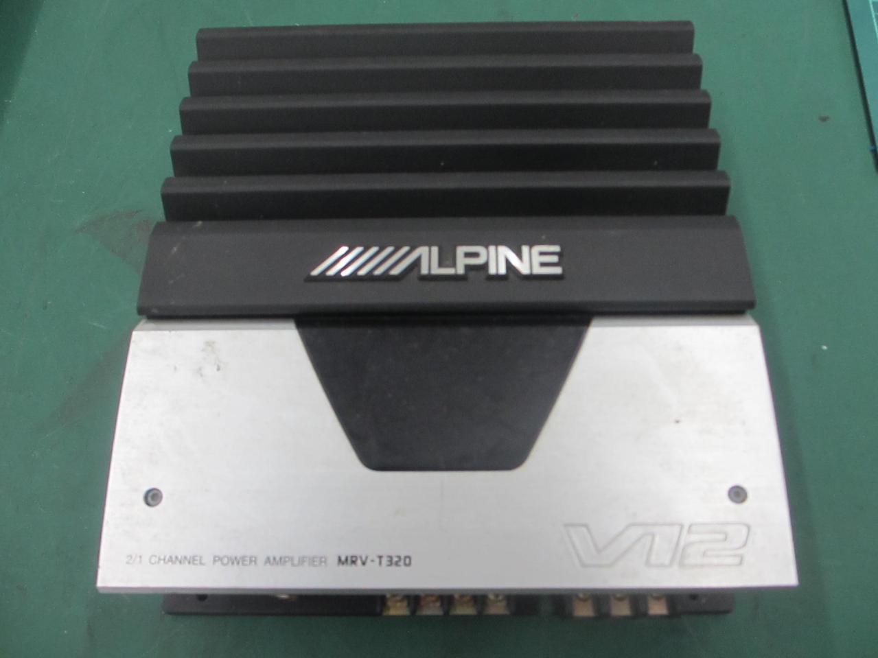 ALPINE MRV-T320【2chパワーアンプ 2002年モデル】 | やや傷や汚れあり 