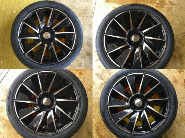 【中古ホイール未使用タイヤ】WALD(ヴァルド) Balcas(バルカス) B11-C + HANKOOK V S1 EVO3 SUV ...