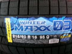 DUNLOP WINTERMAXX WM03 215/60R16 ’25年製 新品 4本セット