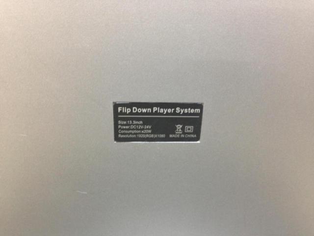 No Brand
Flip down monitor