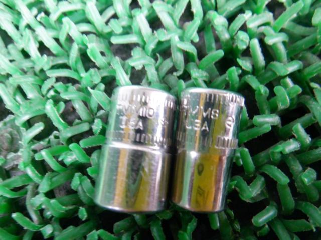 Snap-on1/4インチ(6.35mm)6角シャローソケット8/10mmセット 