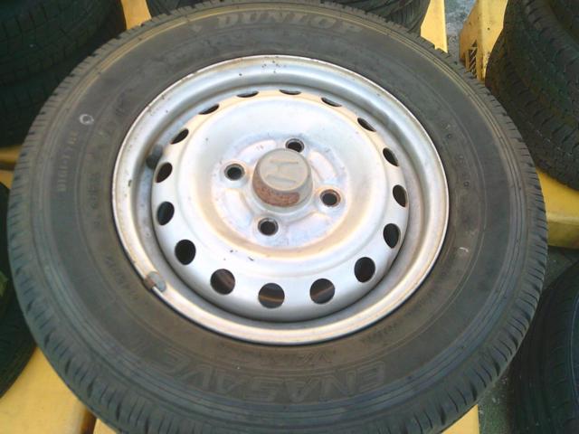 Honda original (HONDA)
Acty / HA8
Genuine steel wheel
+
DUNLOP (Dunlop)
ENASAVE
VAN01