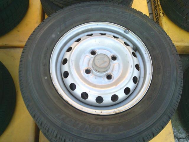Honda original (HONDA)
Acty / HA8
Genuine steel wheel
+
DUNLOP (Dunlop)
ENASAVE
VAN01