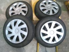 ダイハツ純正(DAIHATSU)  スチールホイール  + BRIDGESTONE(ブリヂストン) BLIZZAK VRX