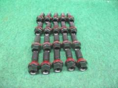X-LABEL ホイールボルト 20本セット 【M14XP1.25 17HEX 60°テーパー 首下27mm】 BMW専用