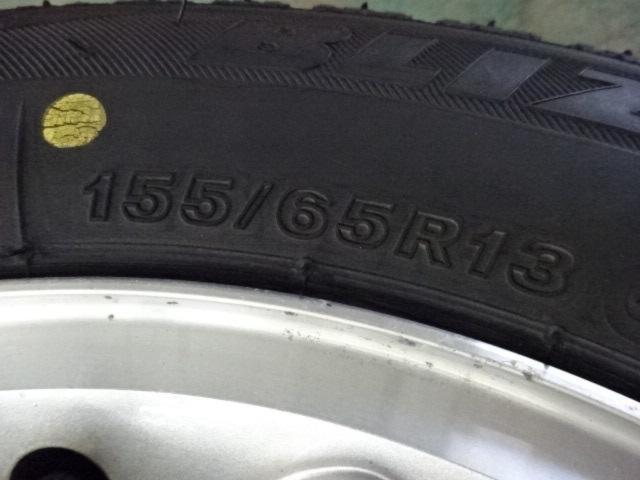 スズキ純正(SUZUKI)  ラパン純正  + BRIDGESTONE(ブリヂストン) BLIZZAK VRX