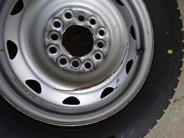 メーカー不明 スチールホイール  + BRIDGESTONE BLIZZAK VRX + BRIDGESTONE BLIZZAK VRX2